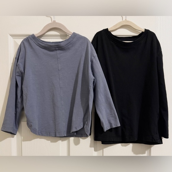 Zara Other - Zara Girls Long Sleeve Tees - Black and Blue
